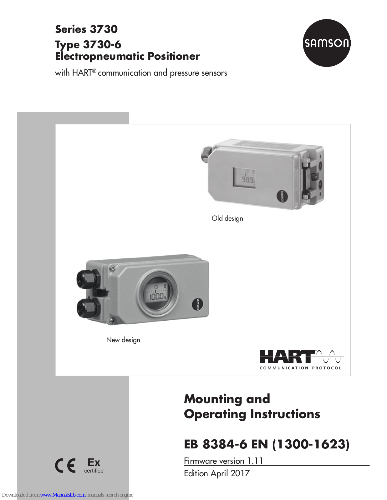 Samson Series 3730 Mounting And Operating Instructions