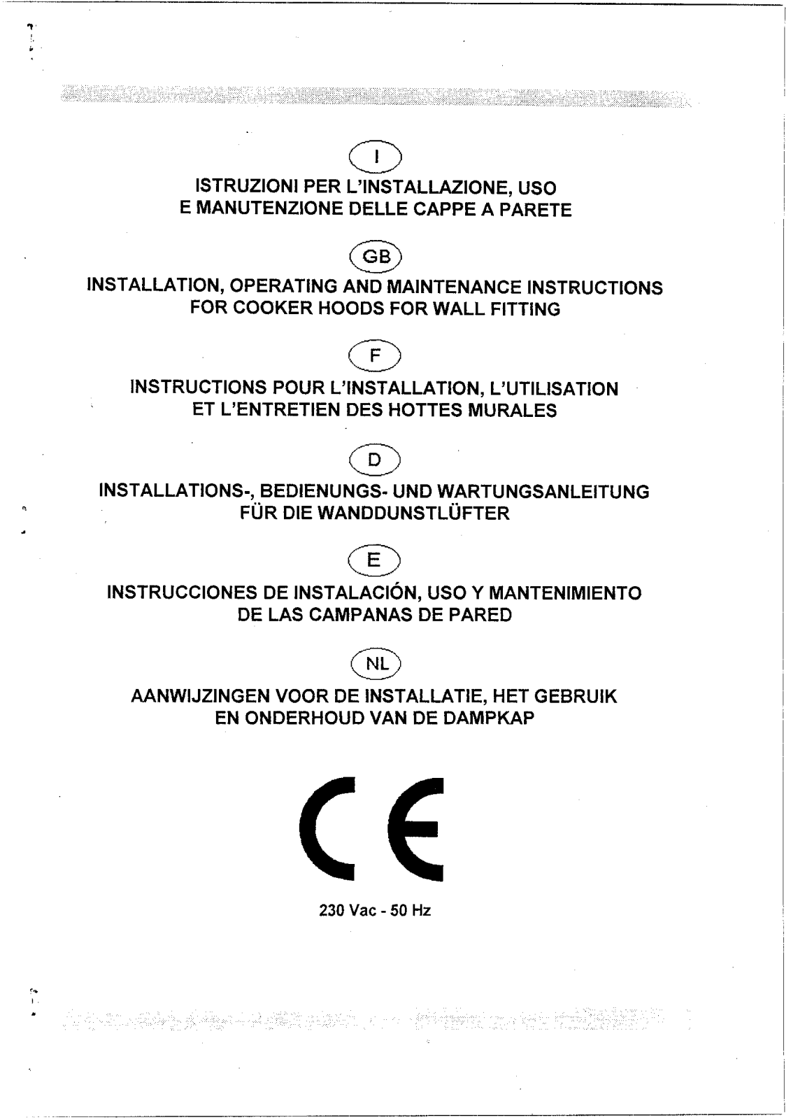 Smeg KS99XSE, KS98XSE Instructions Manual