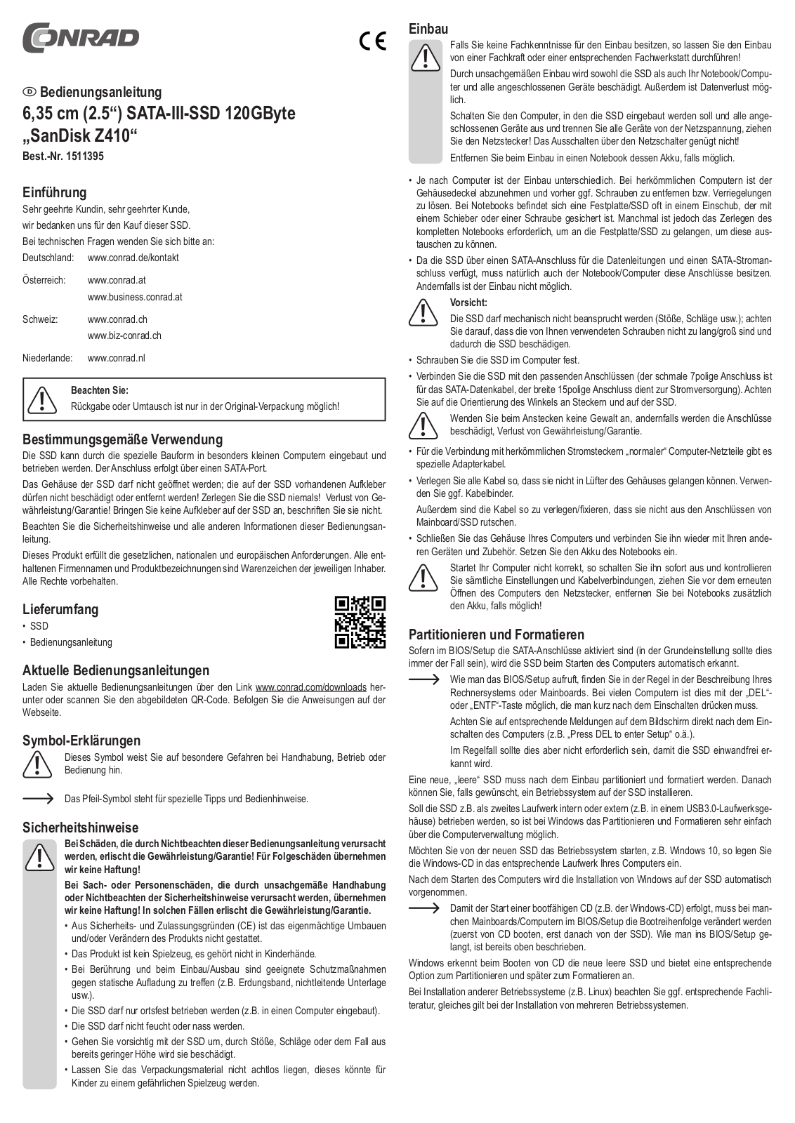 SanDisk Z410 Operation Manual