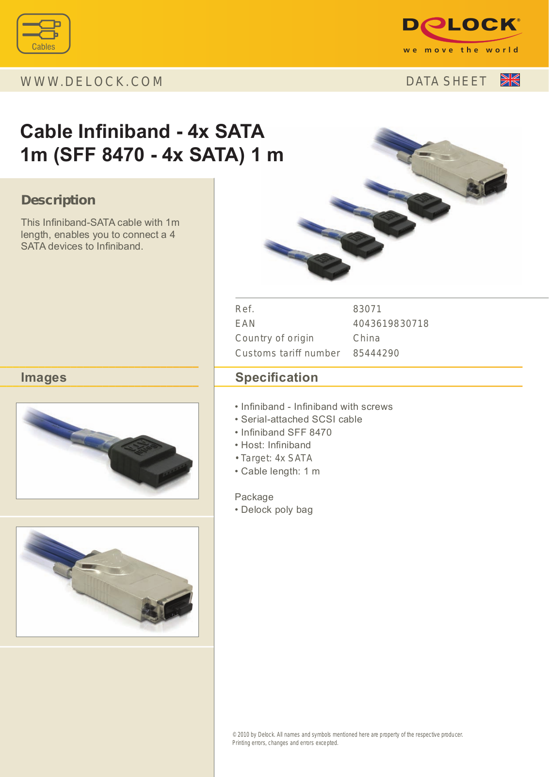 DeLOCK 83071 User Manual