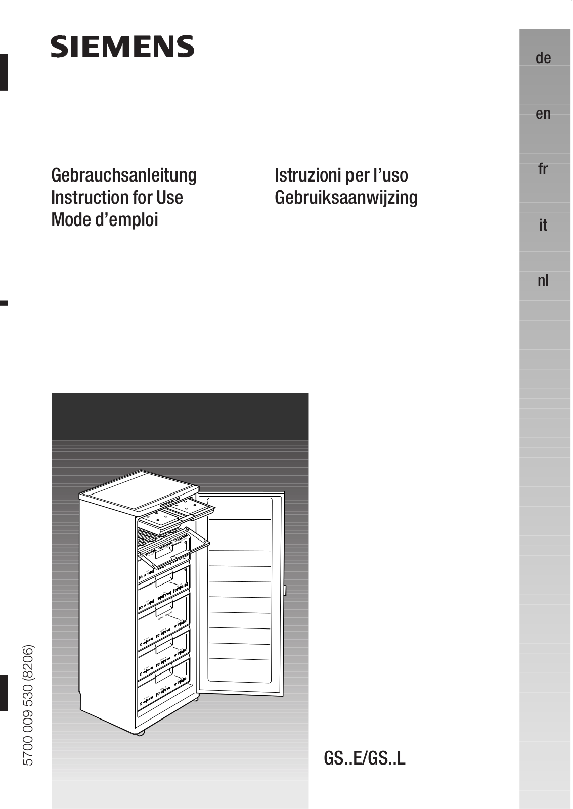 SIEMENS GS32E421 User Manual