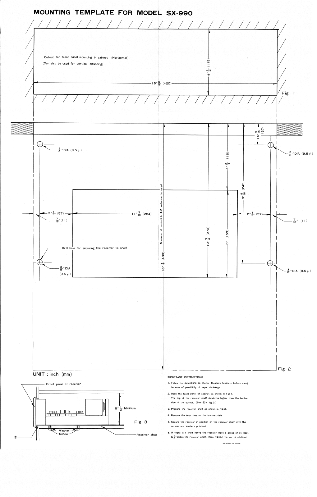 Pioneer SX-990 Schematic