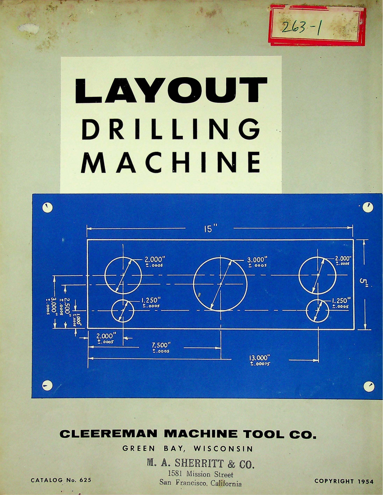 Cleereman Machine Tool Layout Drilling Machine Drill Presses - ManualMachine.com