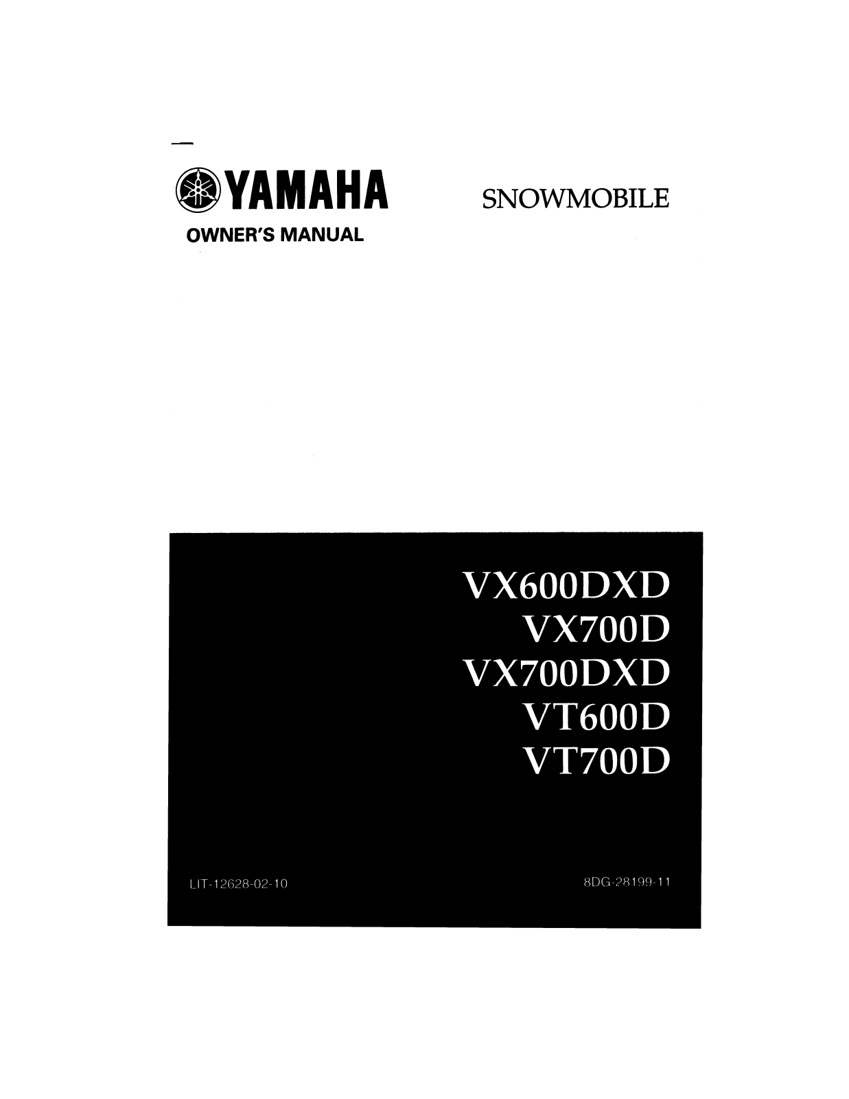 Yamaha VMAX 700 DELUXE, VMAX 600 DELUXE, VMAX 700 Manual