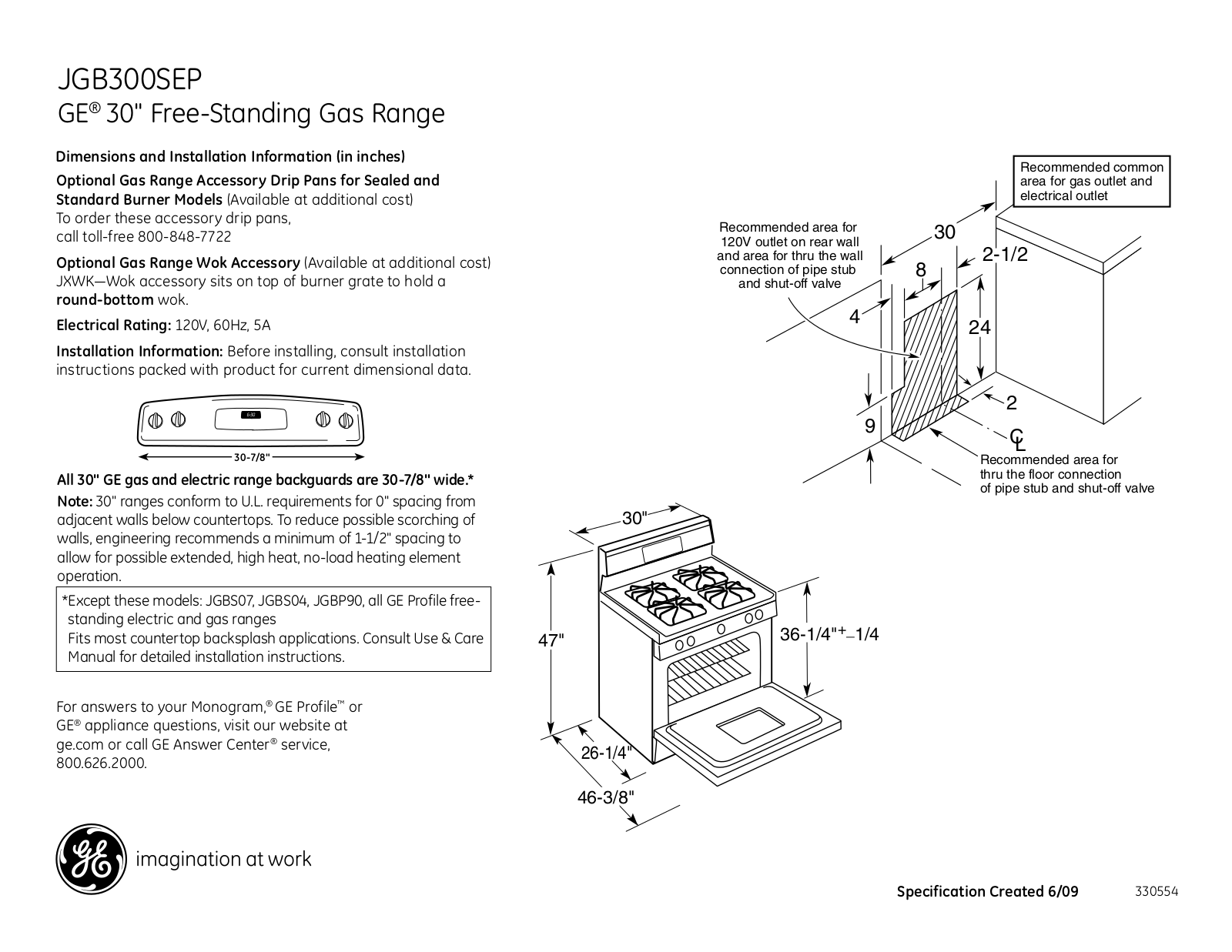 GE JGB300SEP, JGB300SEPSS User Manual - ManualMachine.com