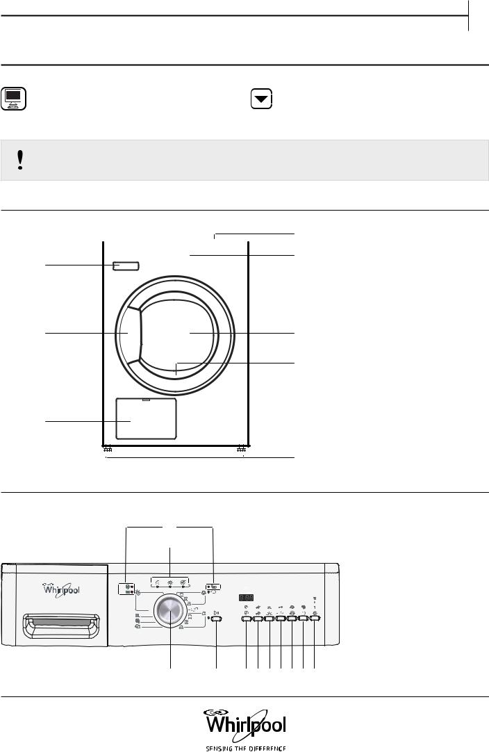 WHIRLPOOL DDLX 80114 Daily Reference Guide