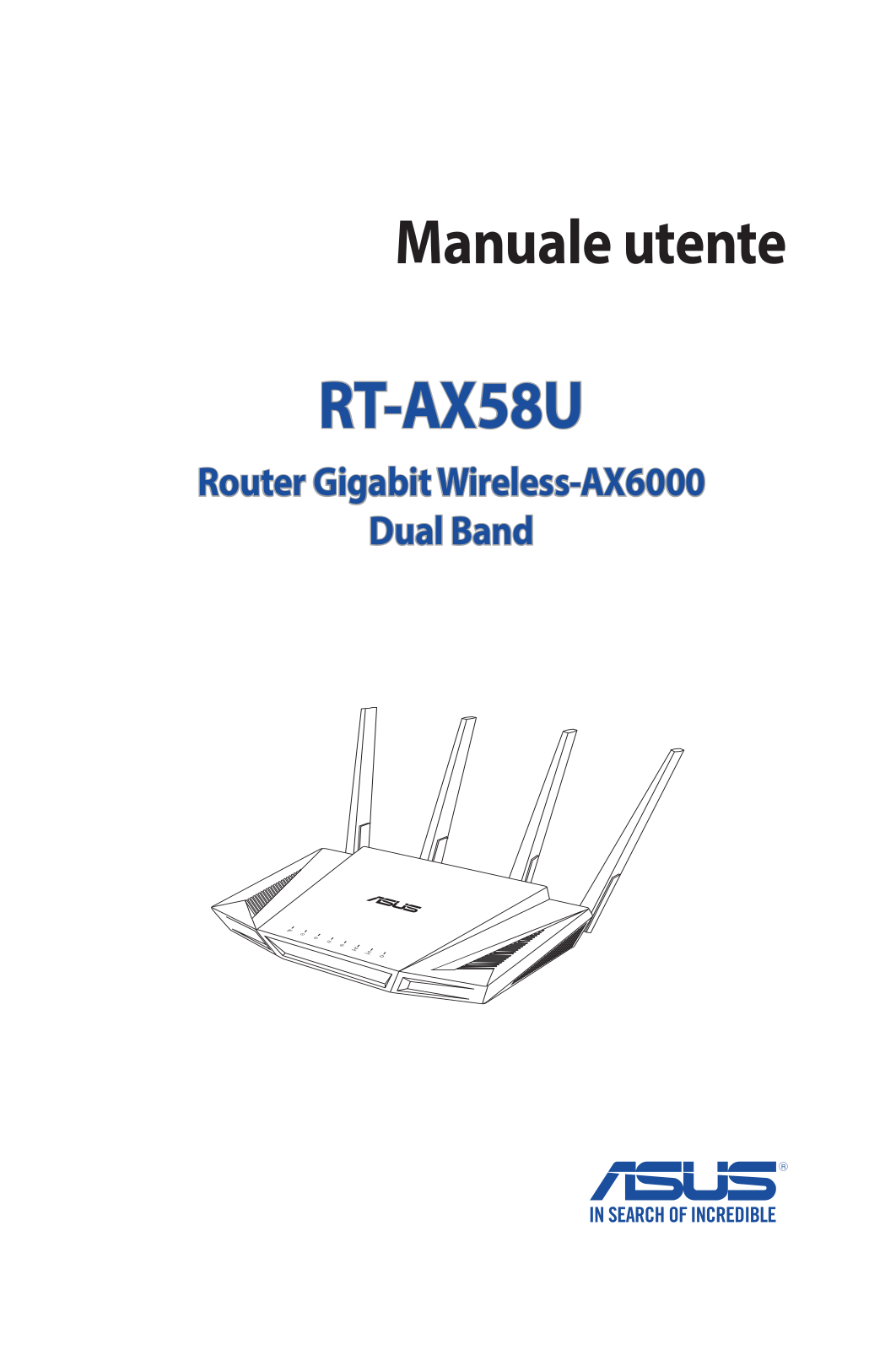 Asus RT-AX58U User’s Manual