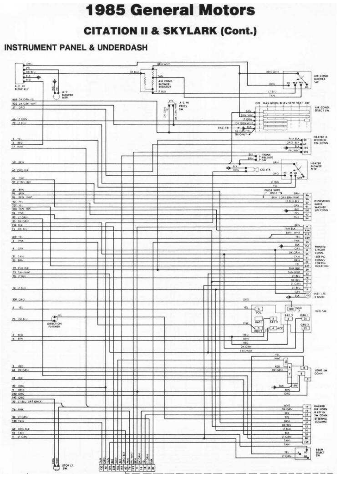 Citation DIAG85095 Diagram