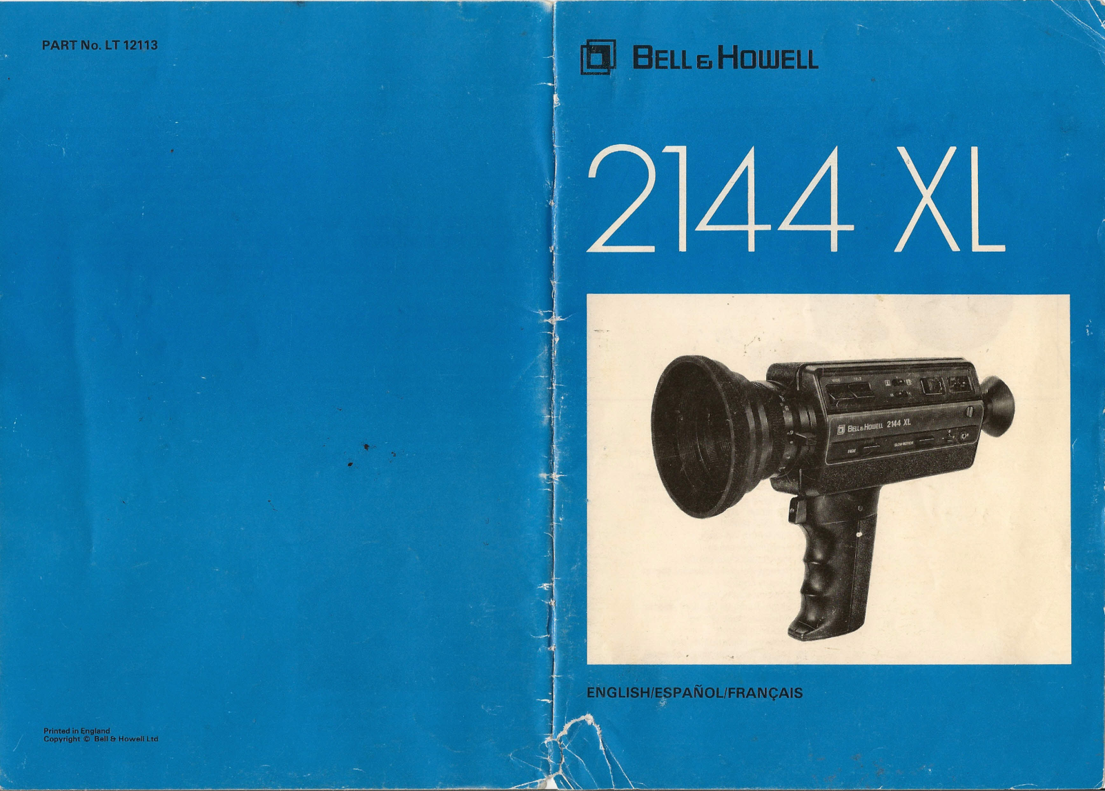 Bell & howell 2144 XL User Manual