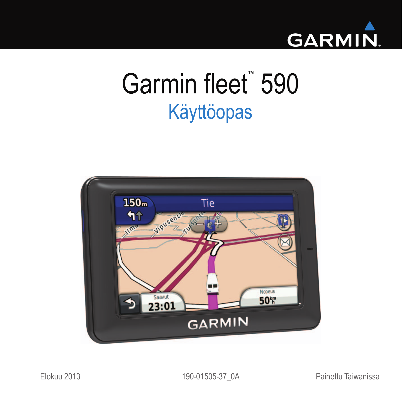 Garmin fleet 590 User Manual