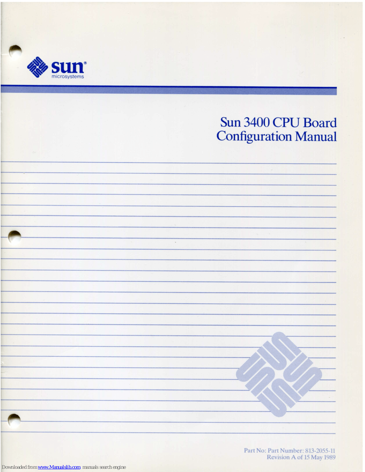 Sun Microsystems 3400 Configuration Manual - ManualMachine.com