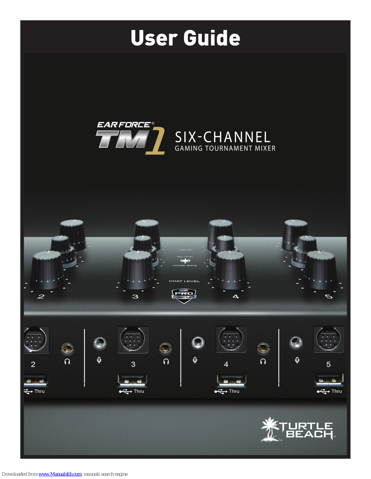 Turtle Beach Ear Force TM1 User Manual