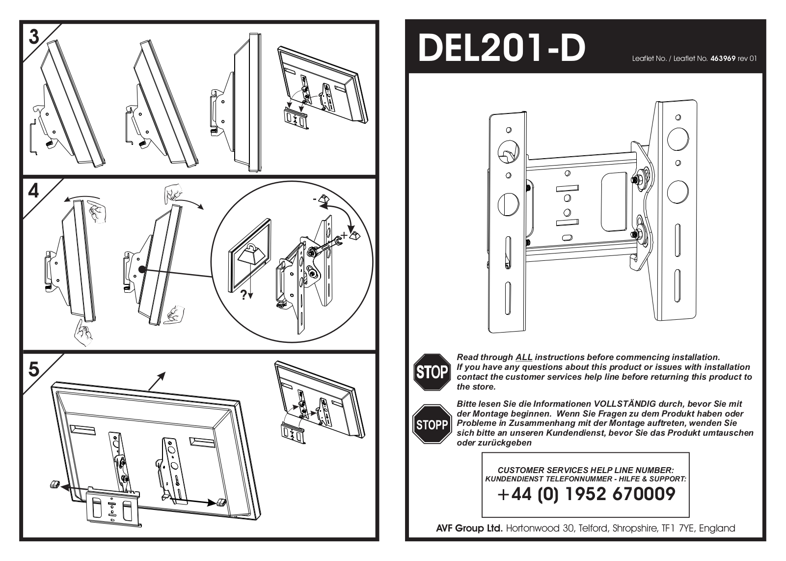 AVF Group DEL201B-D User Manual