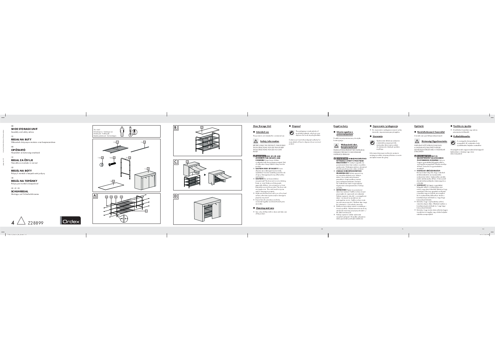 Ordex Z28899 User Manual