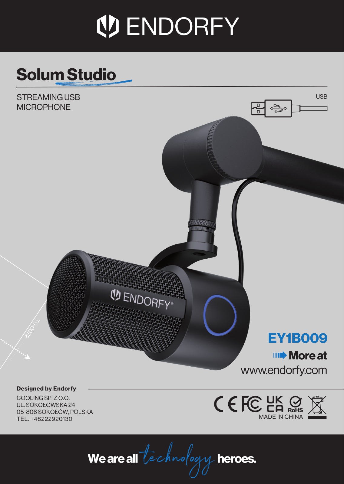 Endorfy Solum Studio, EY1B009 User manual - ManualMachine.com