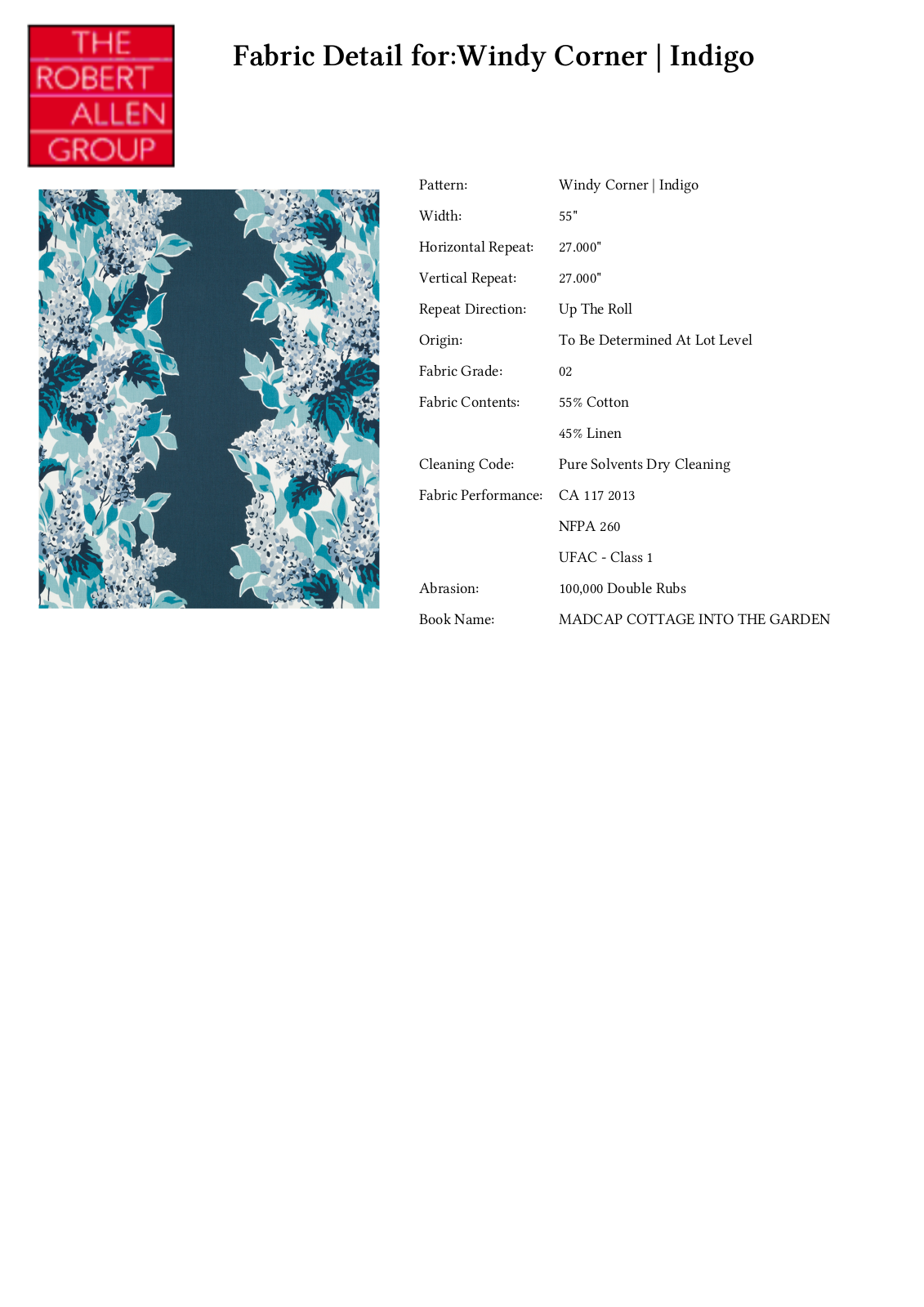 Robert Allen RALF1906 Specifications - ManualMachine.com