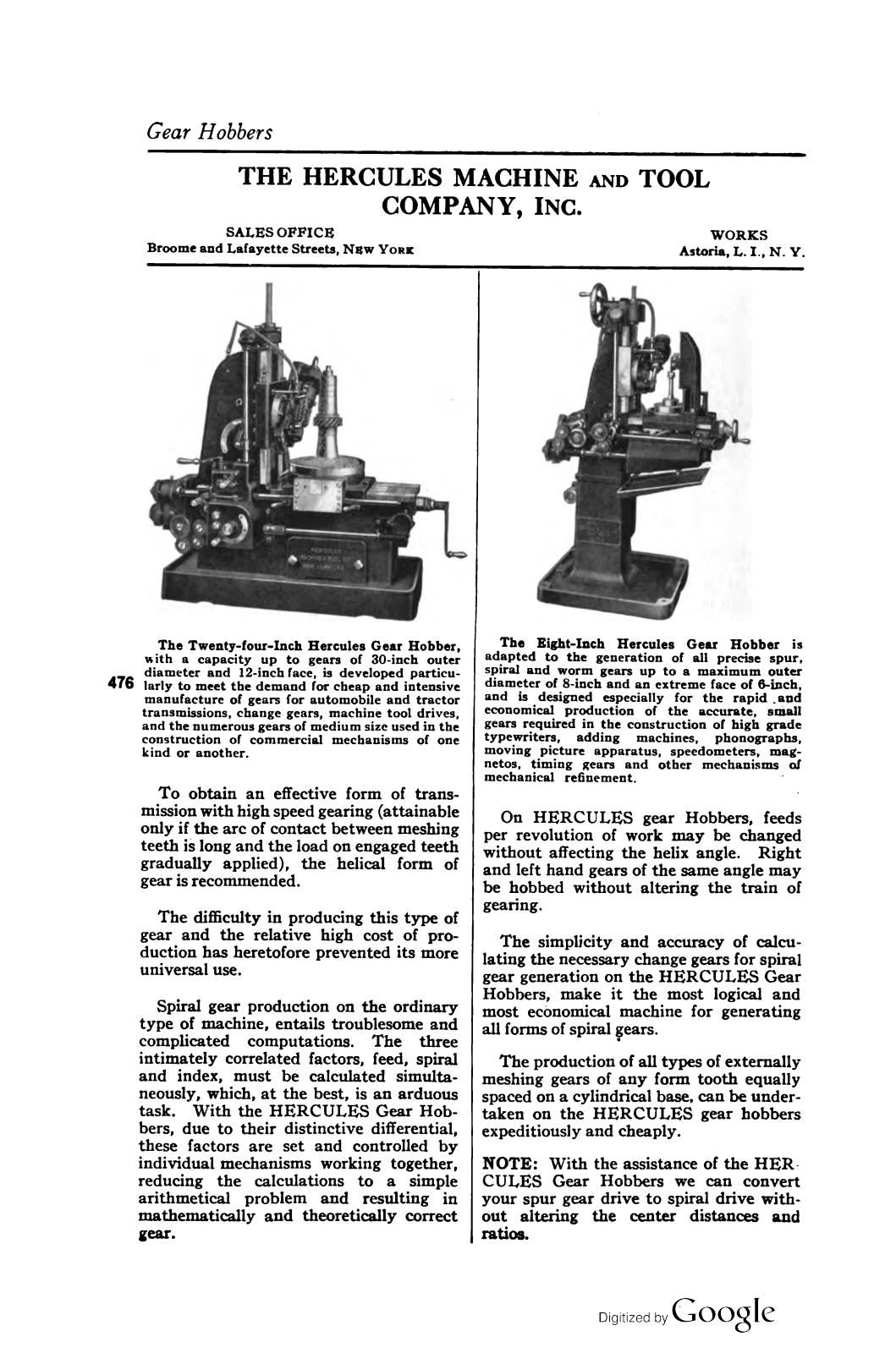 Hercules Machine & Tool Hercules Machine & Tool Co., Inc. Other - ManualMachine.com