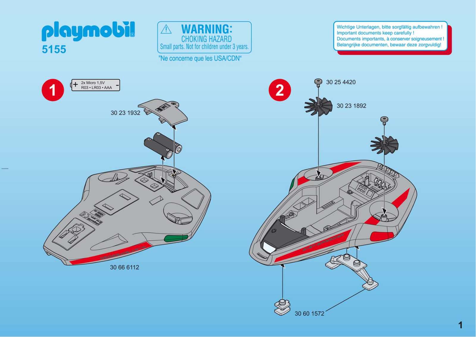 Playmobil 5155 Instructions