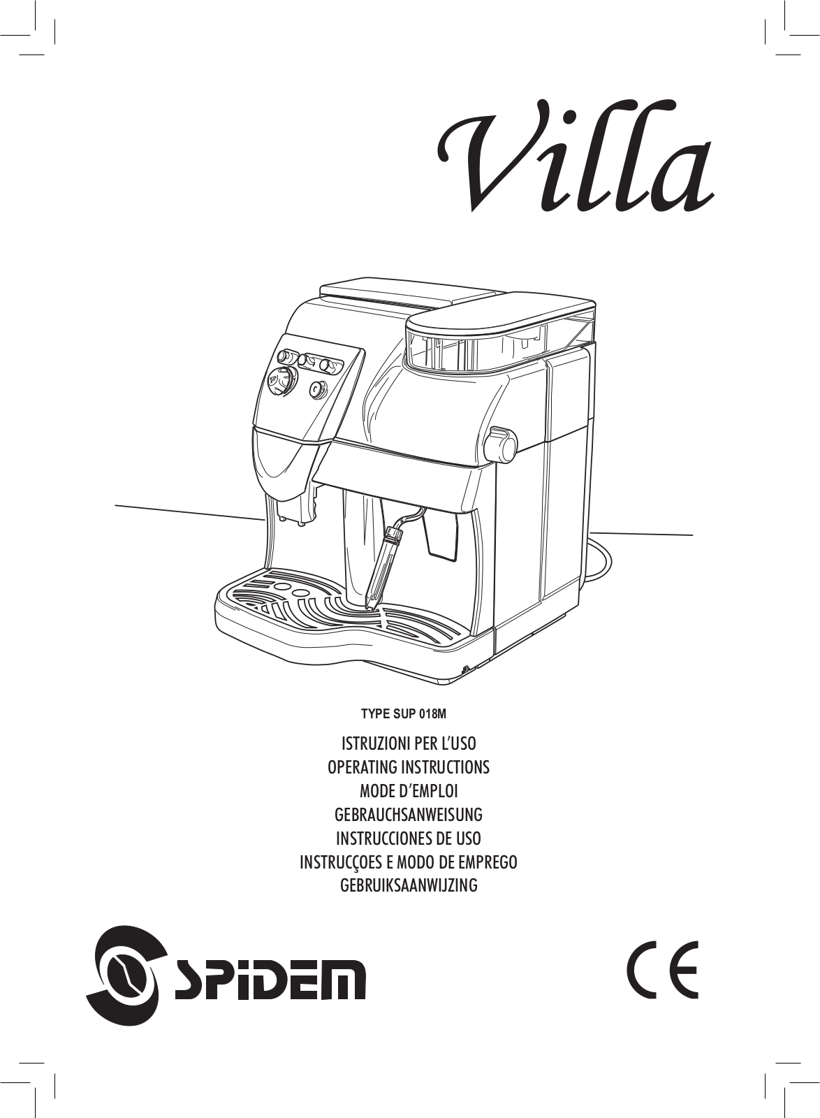 SPIDEM Sup 018m User Manual