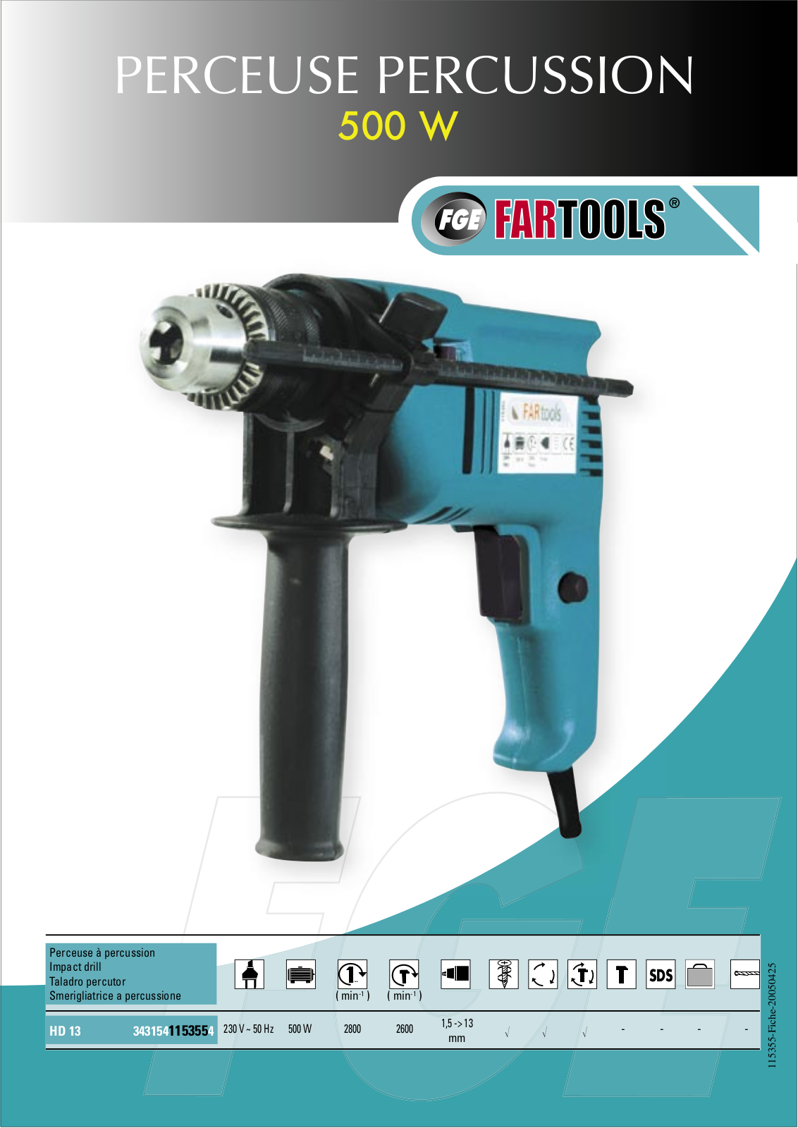 FARTOOLS HD 13 User Manual