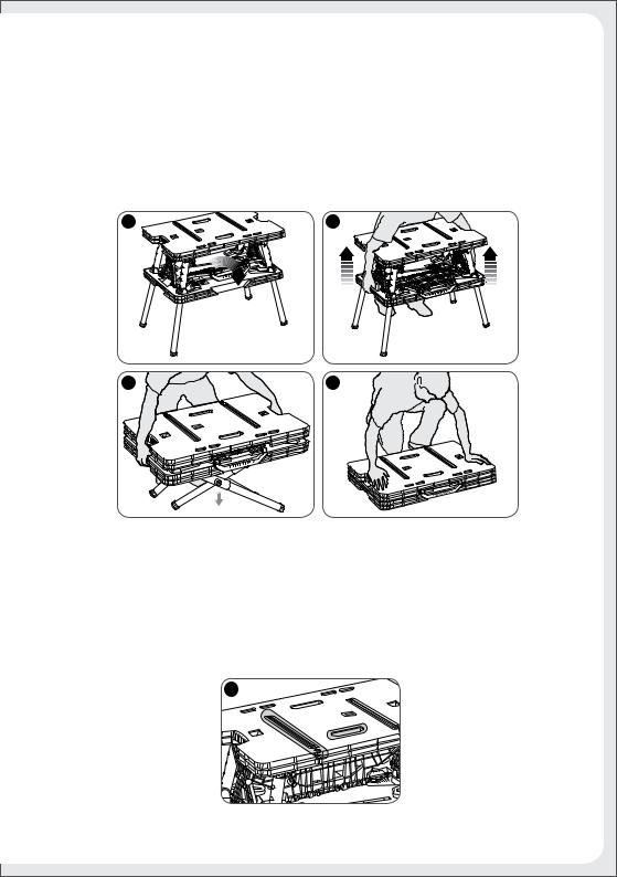 Keter Folding Work Table Instruction manual