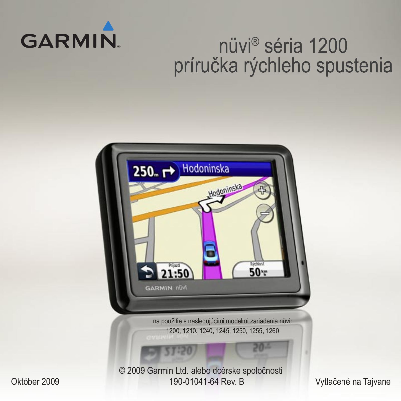 Garmin NUVI 1200, NUVI 1240 User Manual