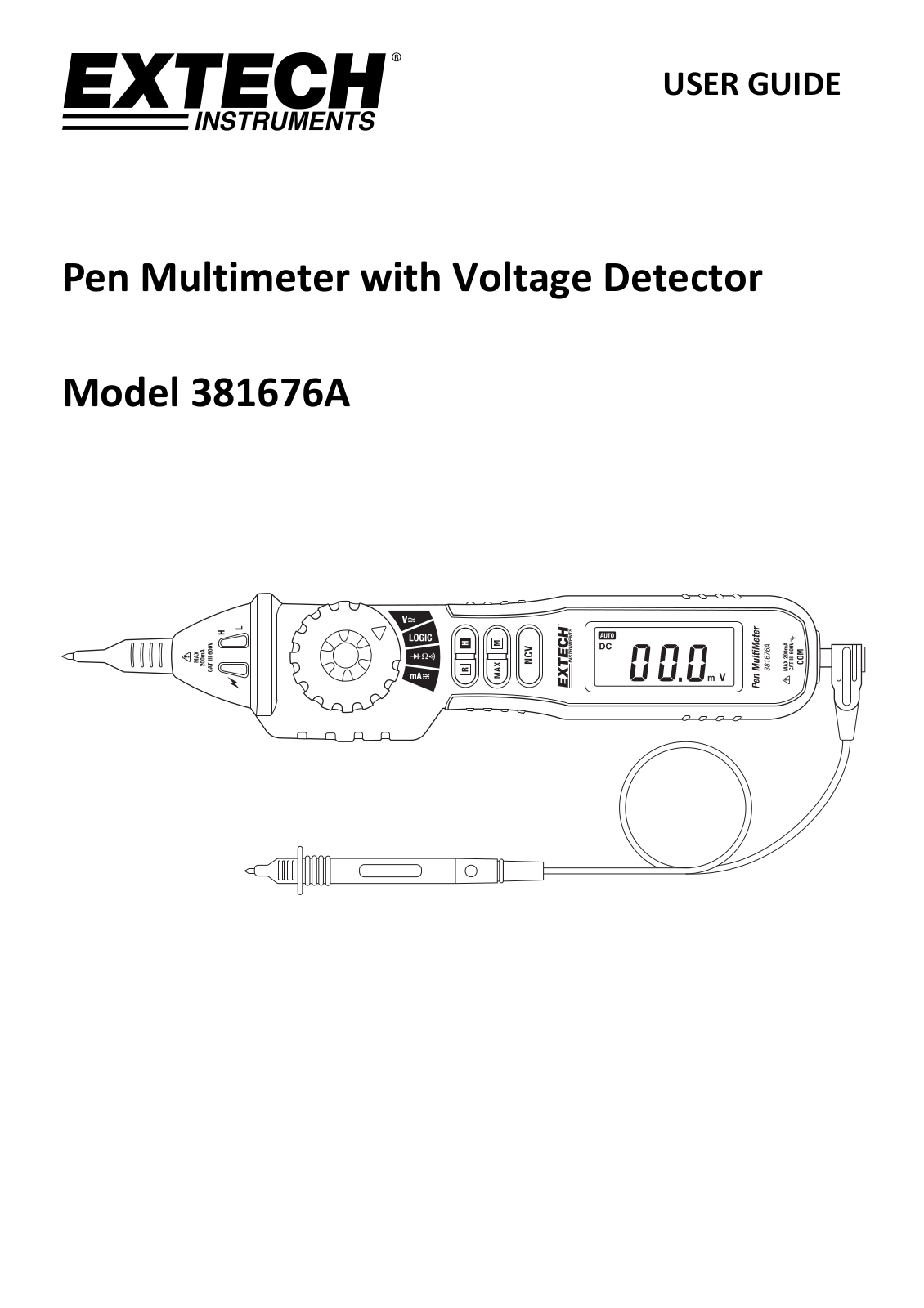 Extech 381676A User guide