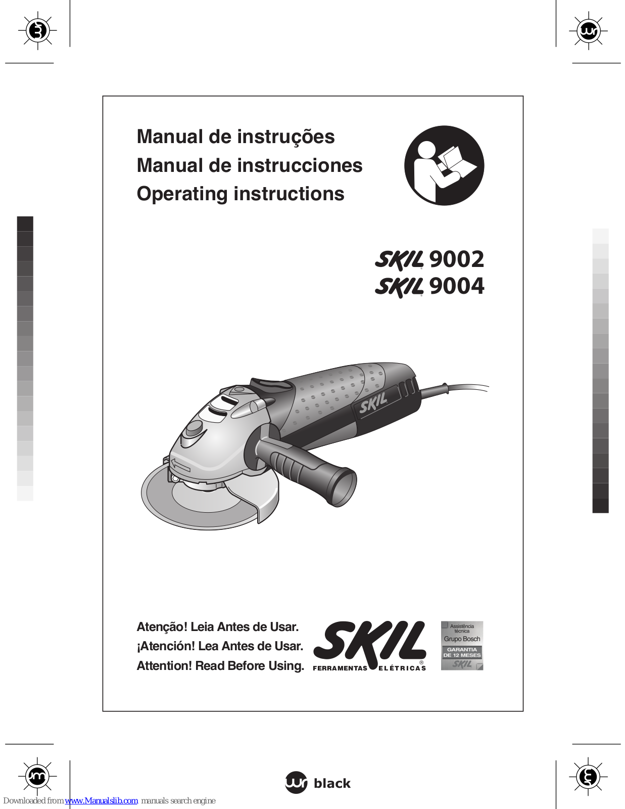 Skil 9002, 9004 Operating Instructions Manual