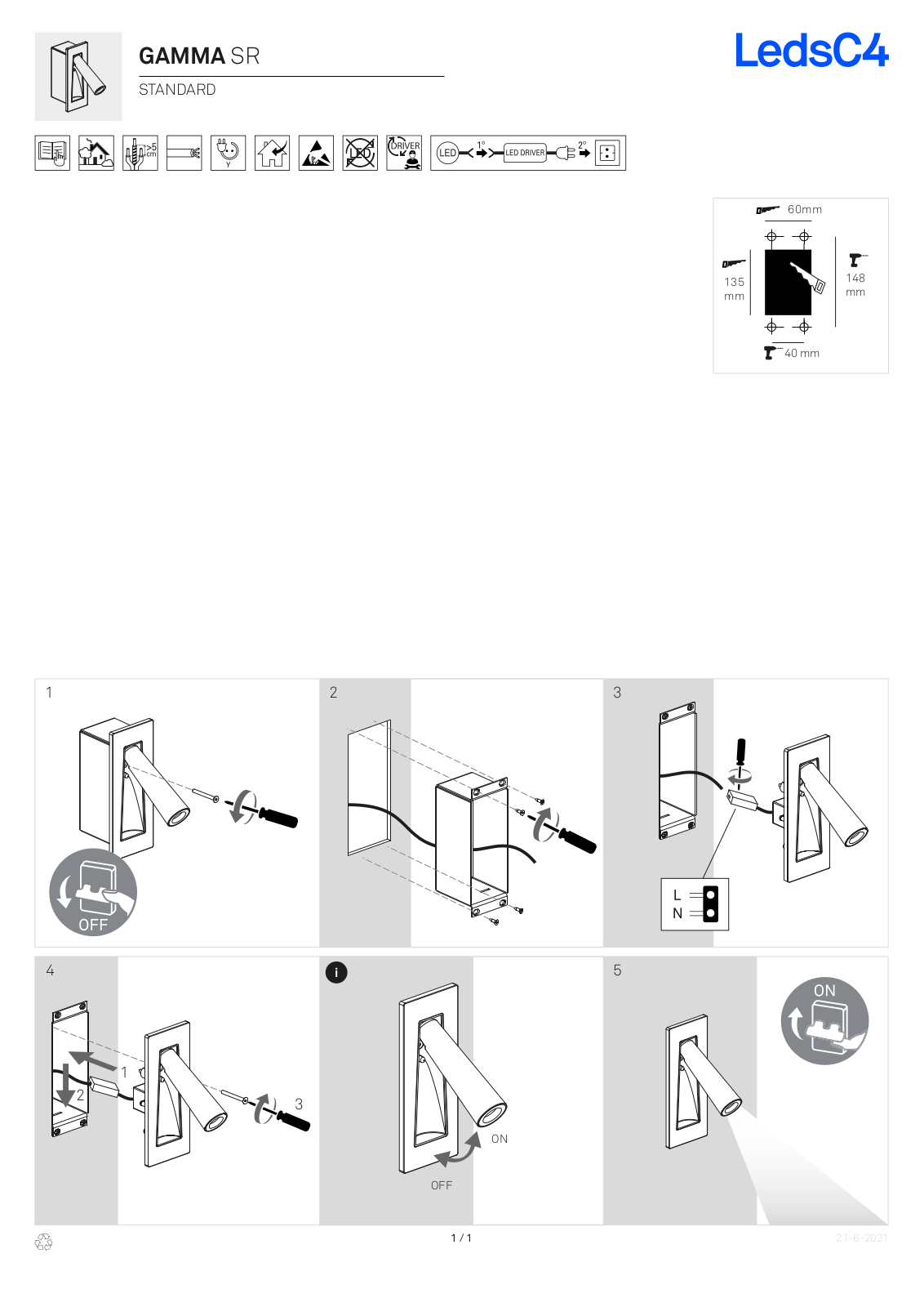 LEDS-C4 LX171 User guide - ManualMachine.com