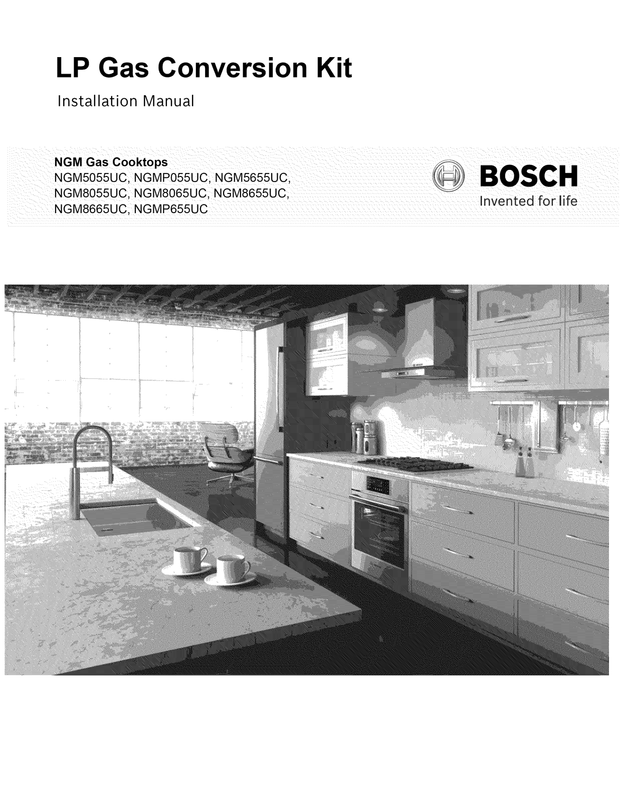Bosch NGMP055UC/02, NGM8065UC/02, NGM8055UC/02 Installation Guide
