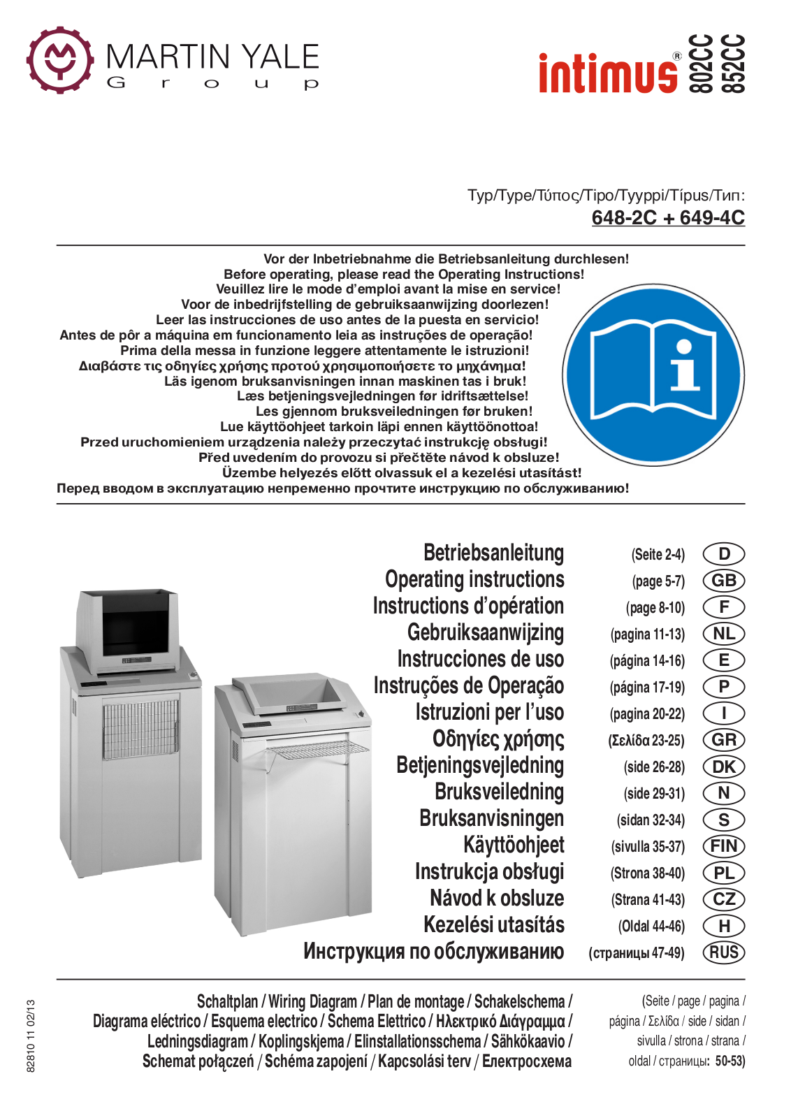 intimus 802 CC User Manual - ManualMachine.com