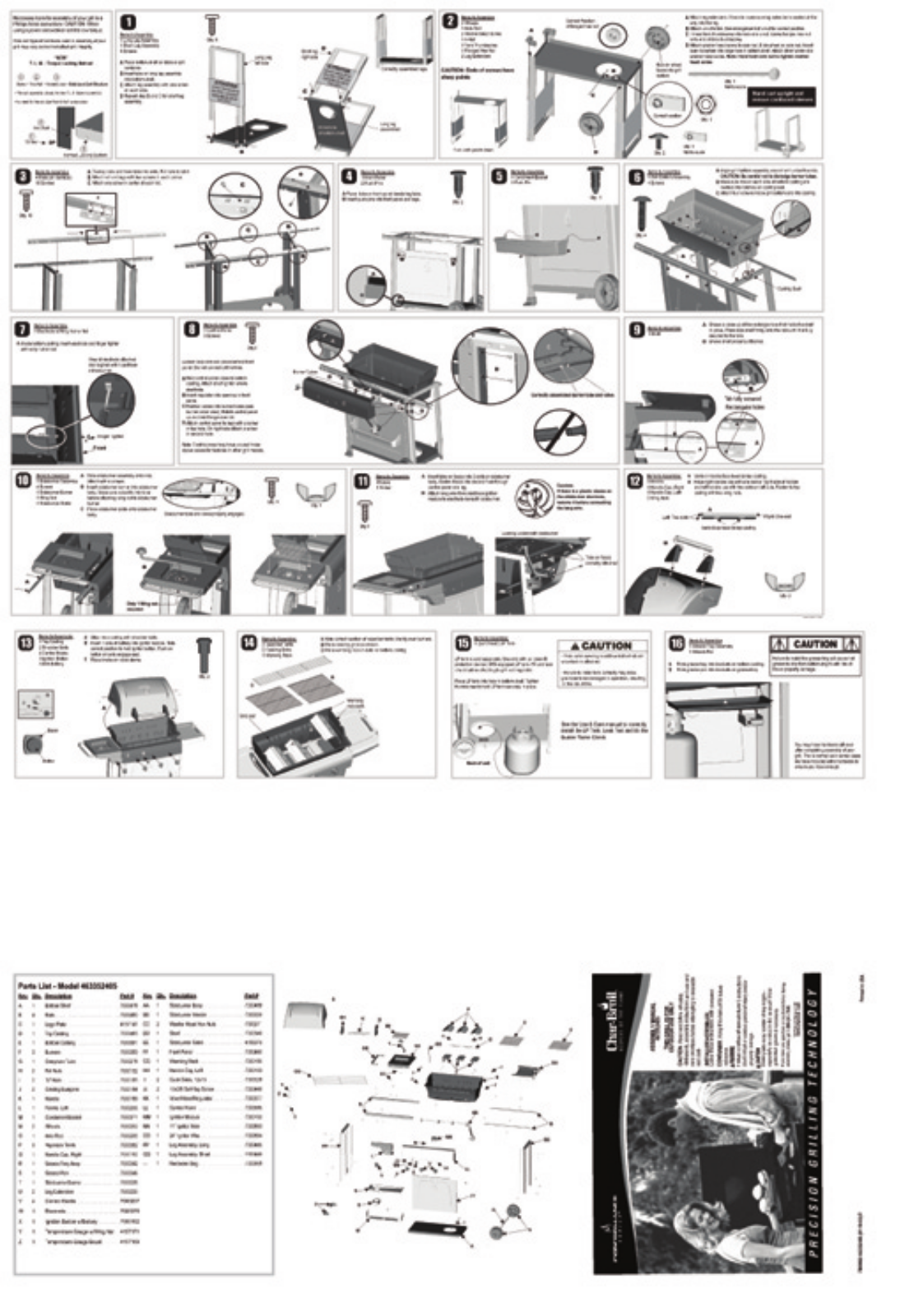 Charbroil 463352405 Owner's Manual