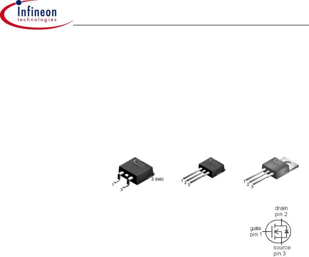 INFINEON IPB77N06S3-09, IPI77N06S3-09, IPP77N06S3-09 User Manual