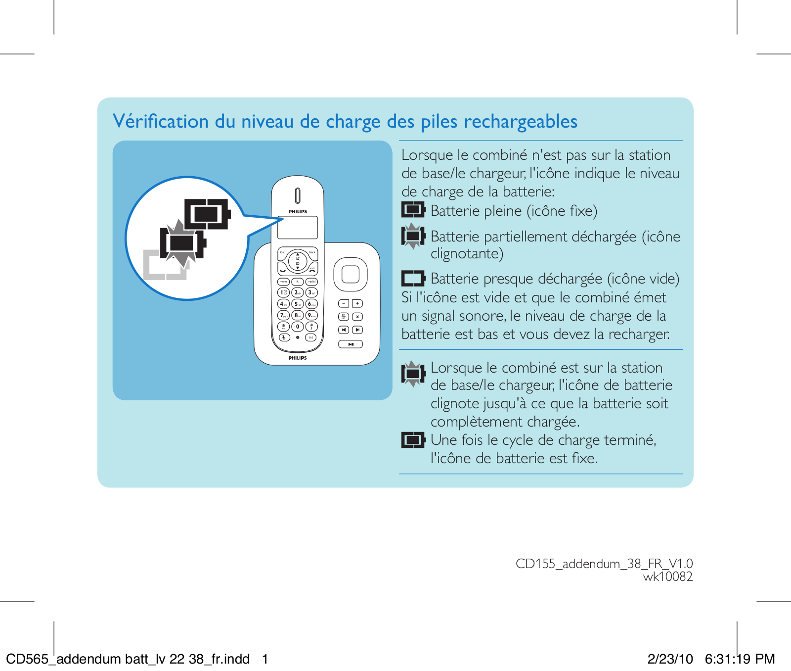 PHILIPS CD 1551 User Manual