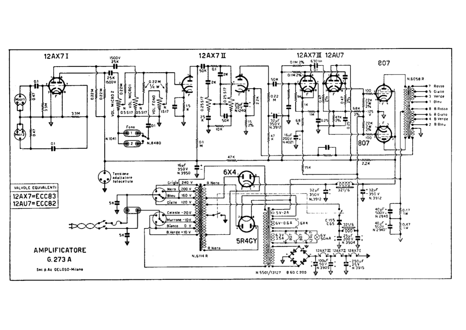 Geloso g273a schematic - ManualMachine.com