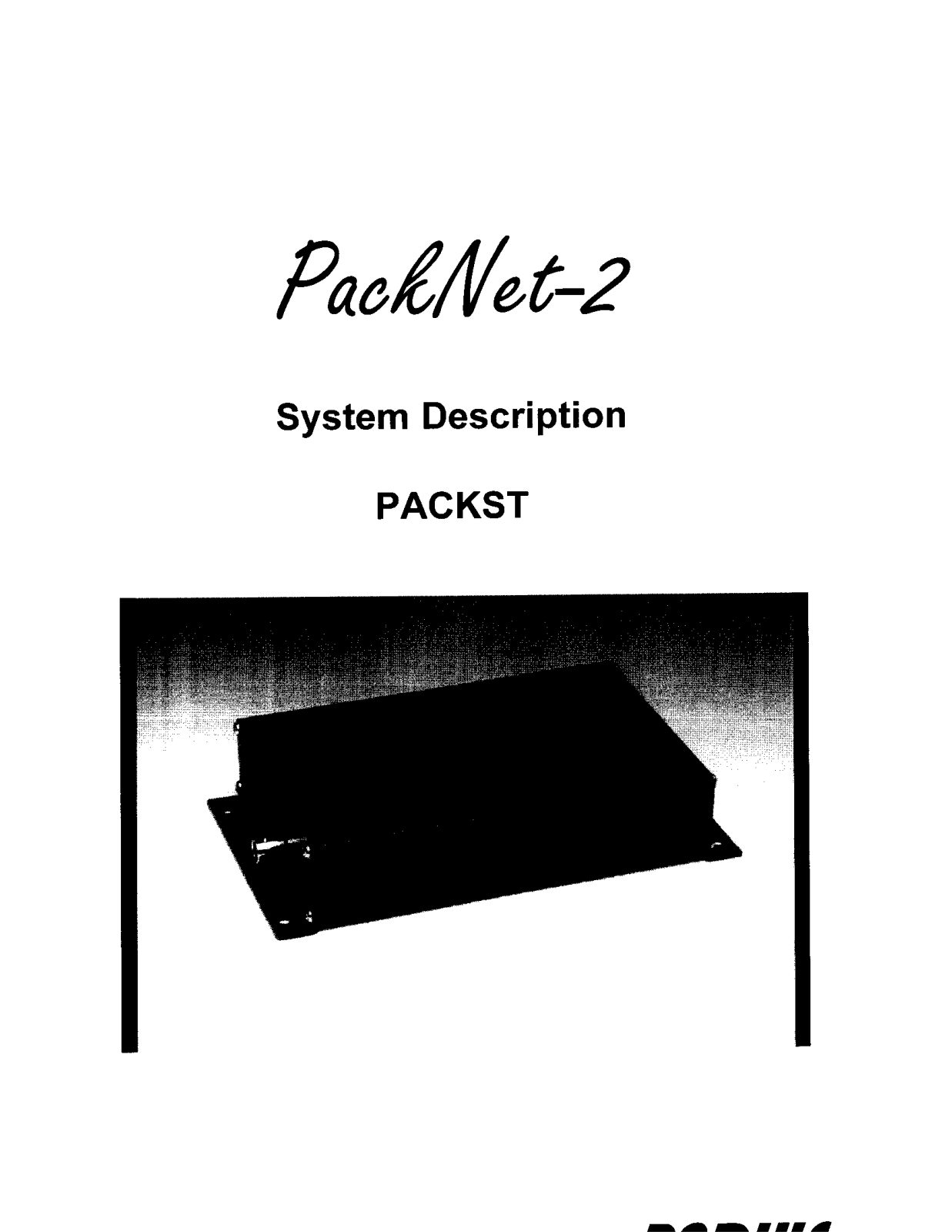 Radius Sweden PACKNET User Manual