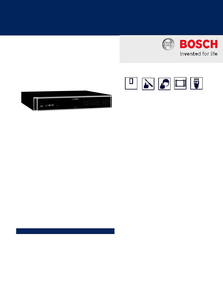 Bosch DRN-5532-214D00, DRN-5532-214D16, DRN-5532-400N16, DRN-5532-414N00, DRN-5532-414N16 Specsheet