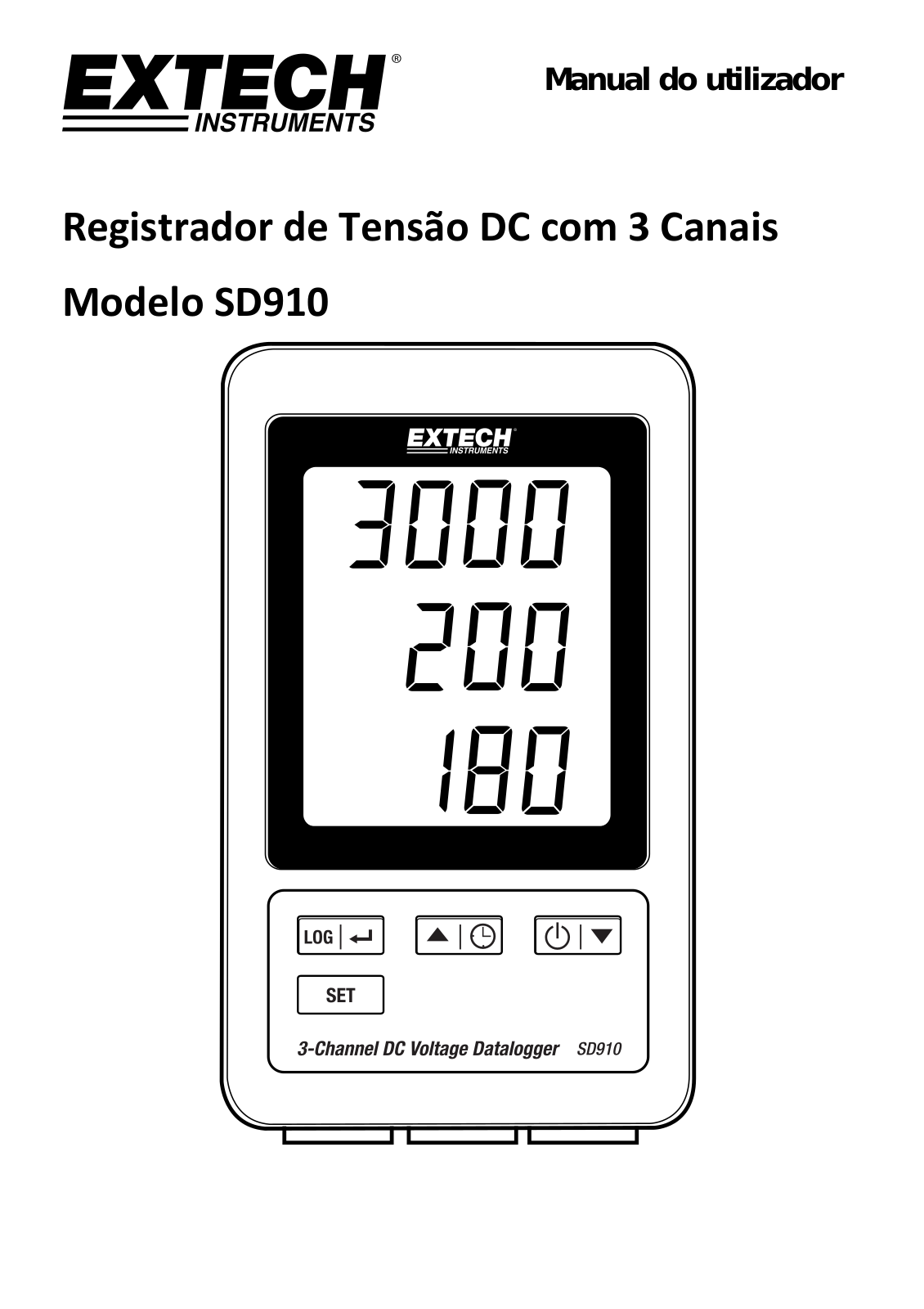 Extech SD910 User Manual