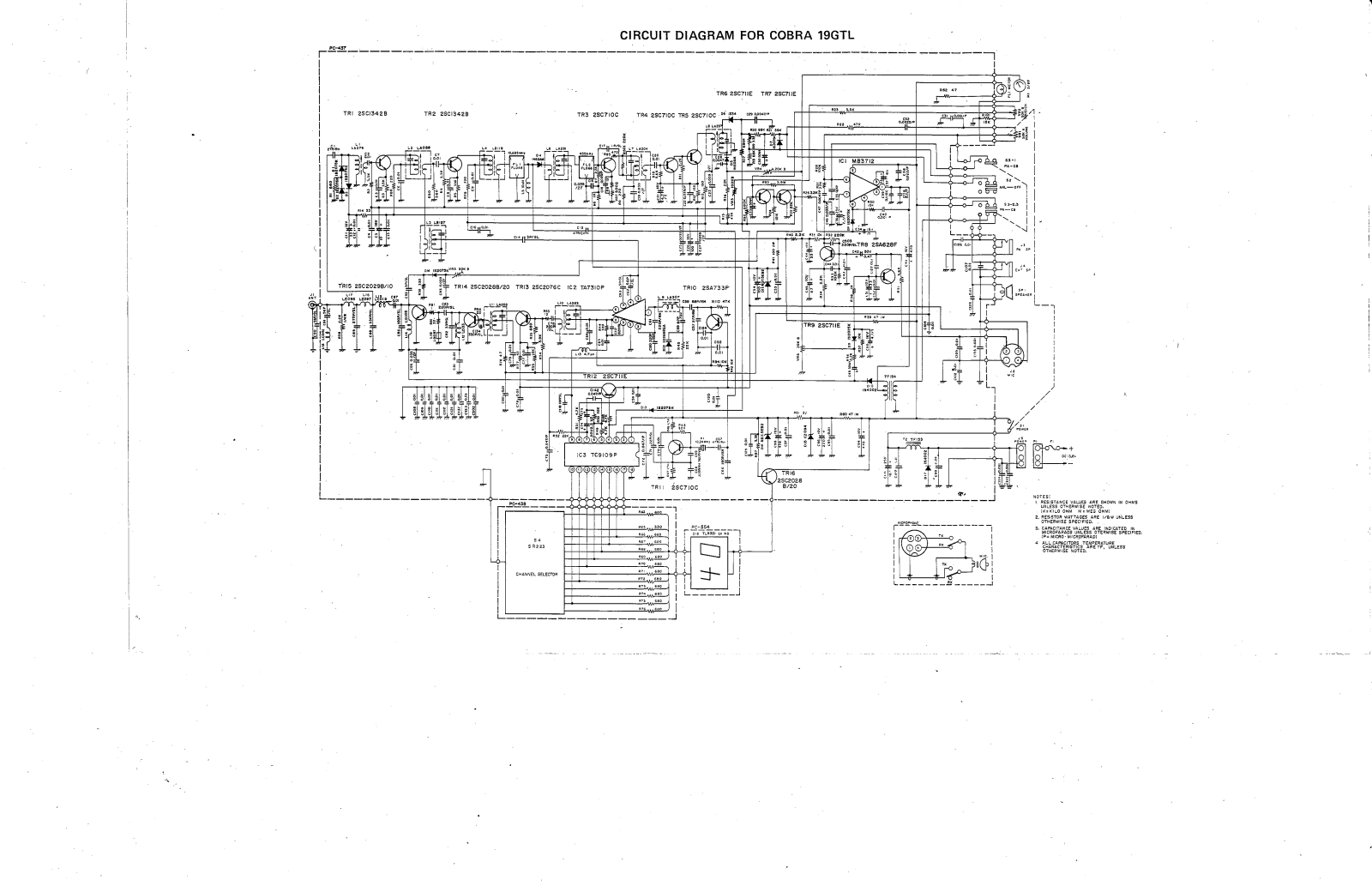 Cobra 19GTL User Manual