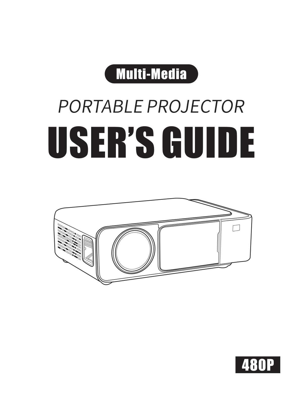 Multi-Media T5-480P User manual