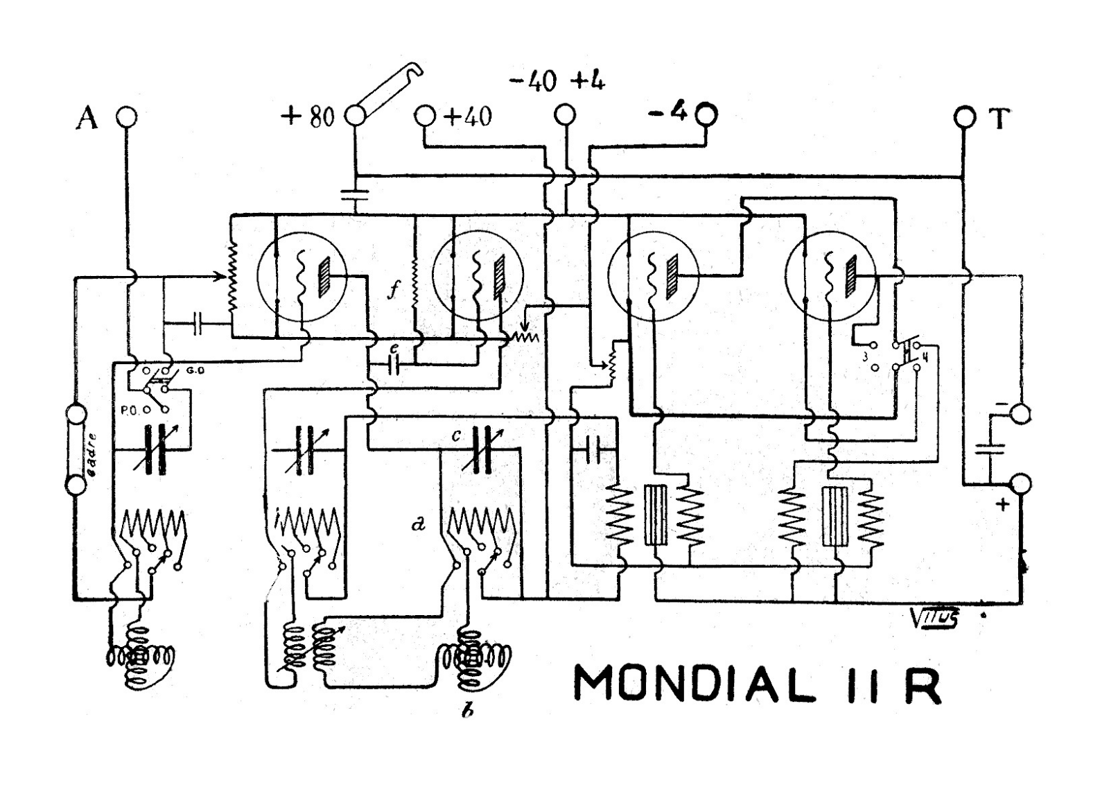 Vitus Mondial_II Schematic - ManualMachine.com