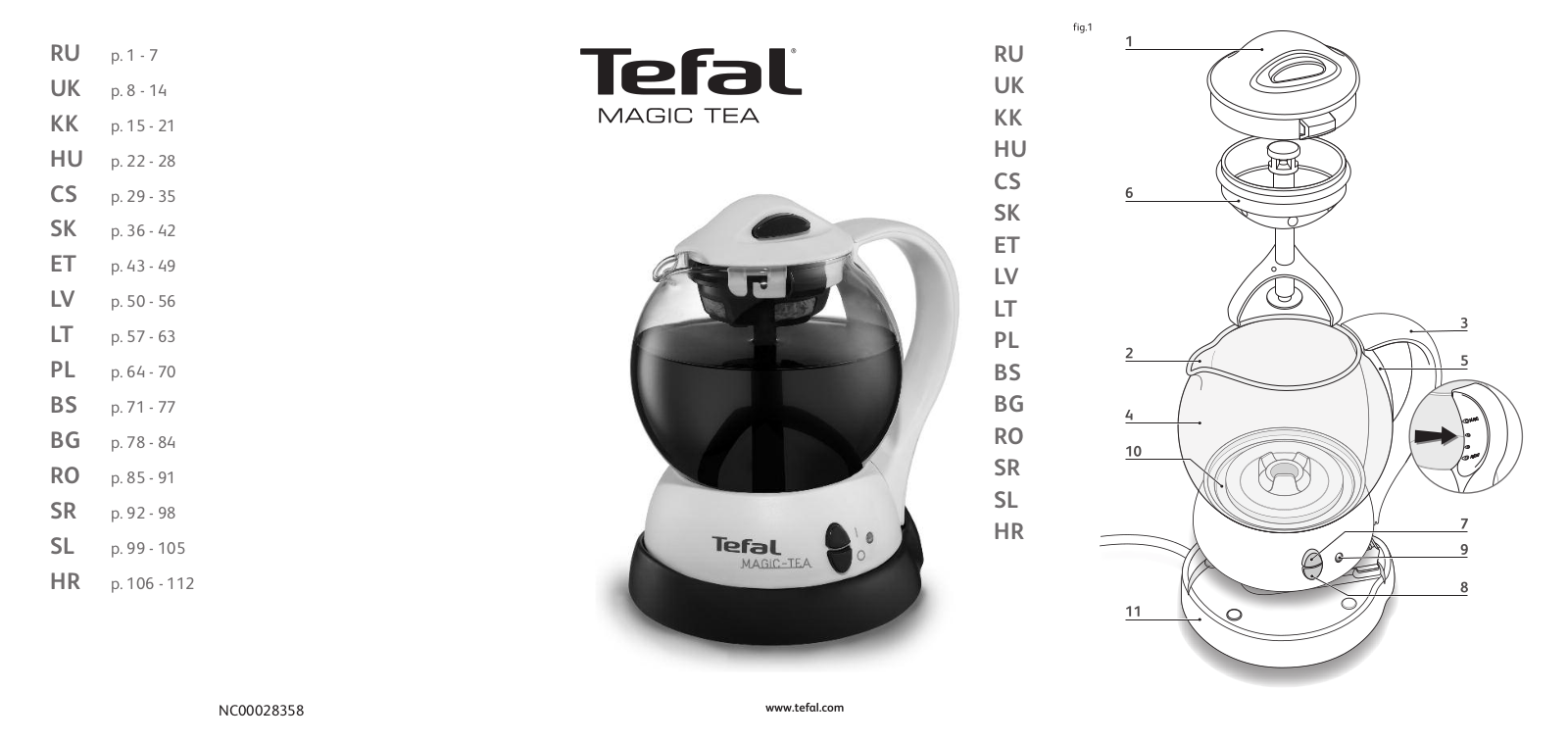 Tefal BJ 100032 User Manual