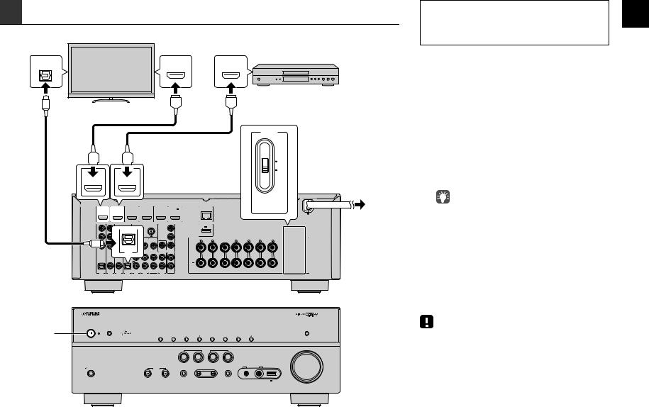 Yamaha RX-V475, RX-V575 User Manual