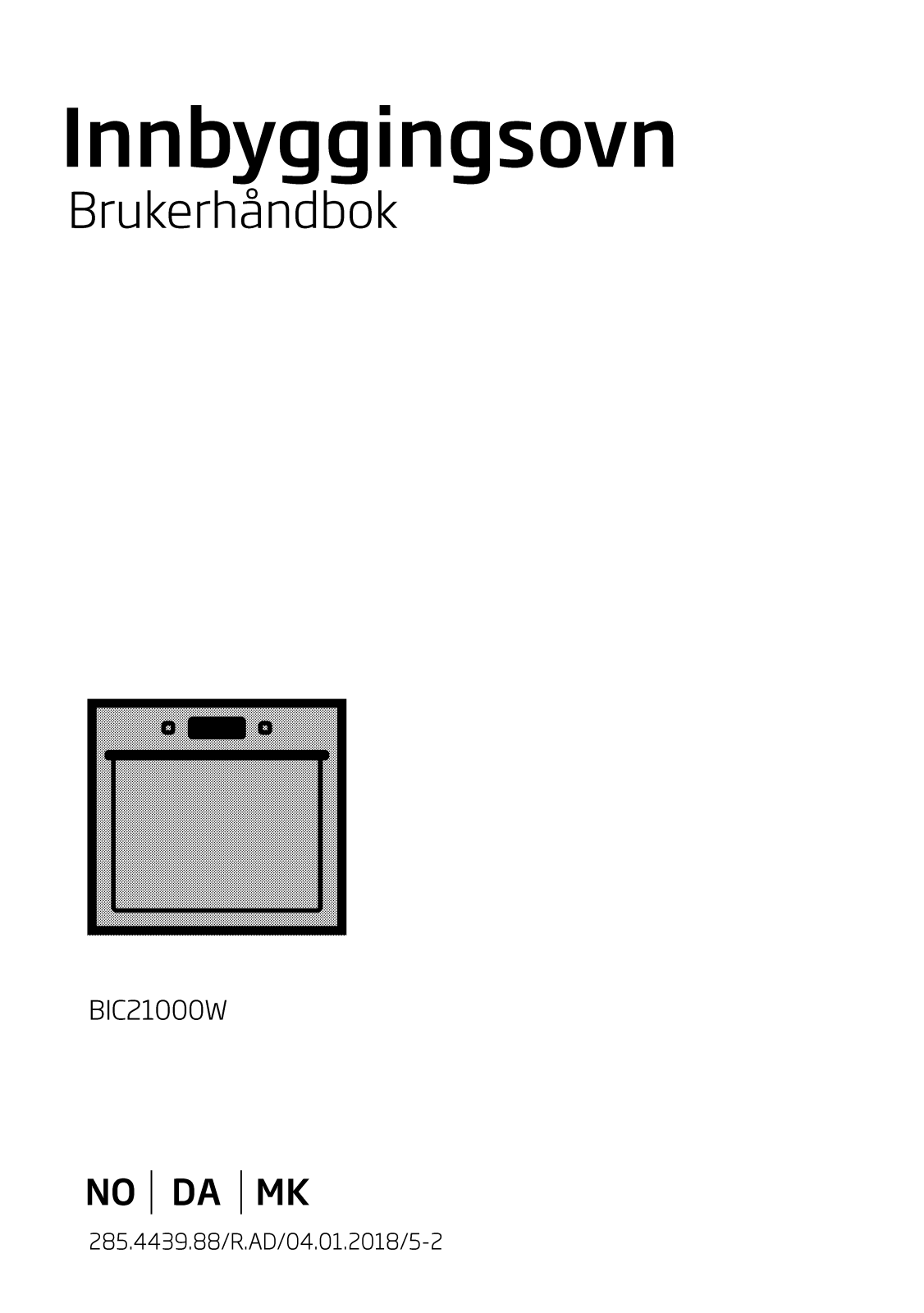 Beko BIC12000W User manual