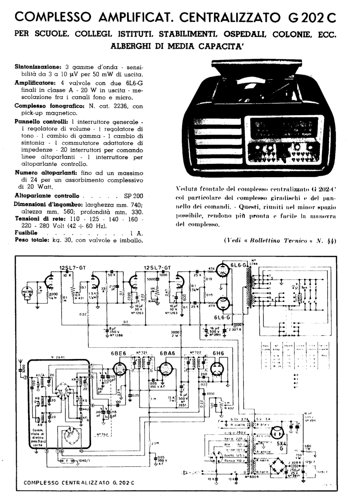 Geloso g202c schematic