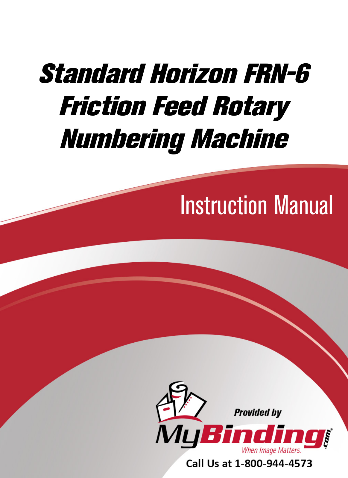 Standard Morgana FRN-6 OPERATORS MANUAL