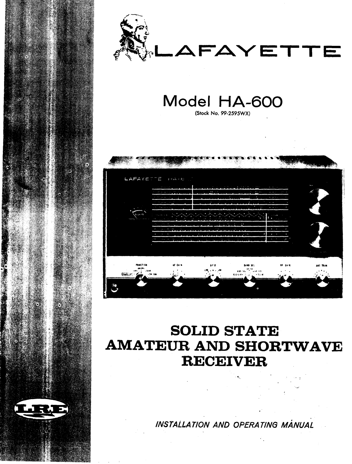 Lafayette HA-600 Service Manual