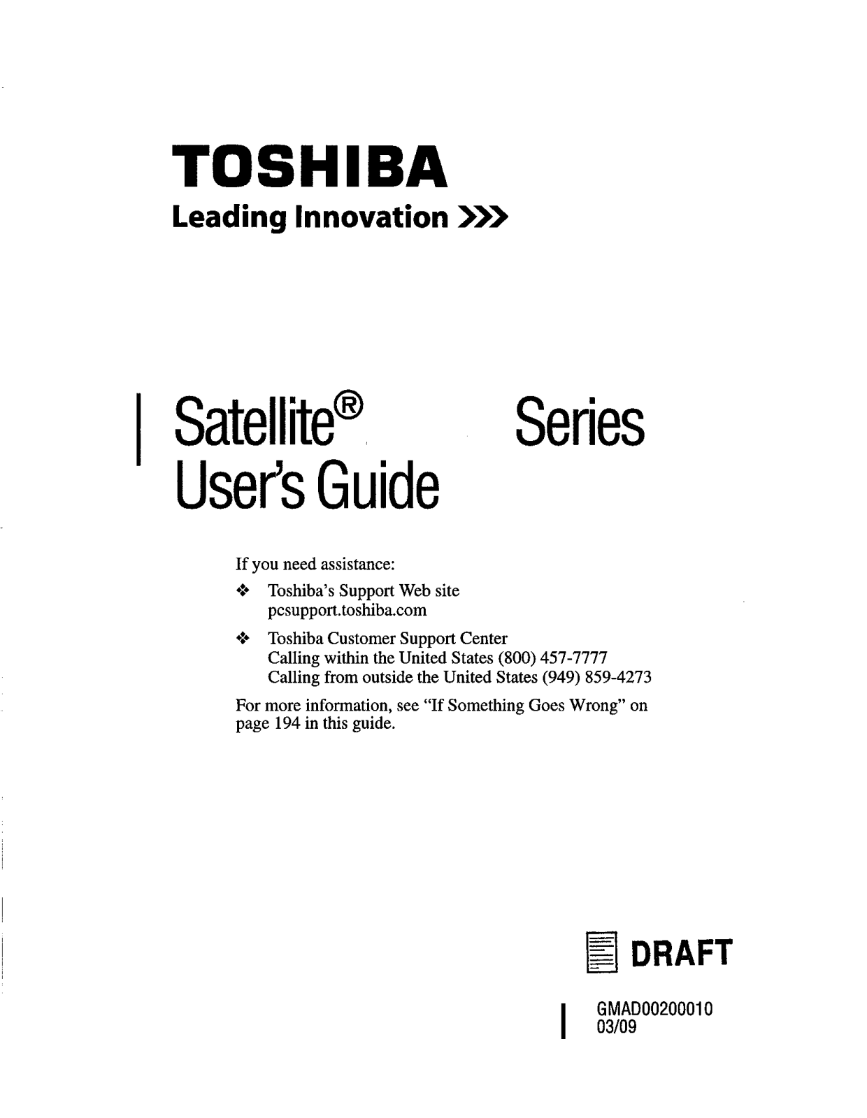 Dynabook UPA3722WL, UPA3655WL, UPA3724WL User Manual