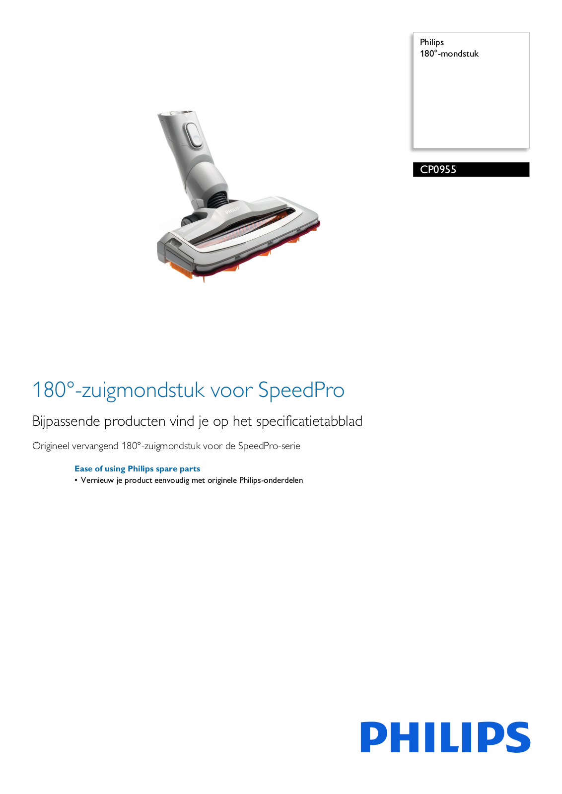 Philips CP0955/01 Leaflet - ManualMachine.com