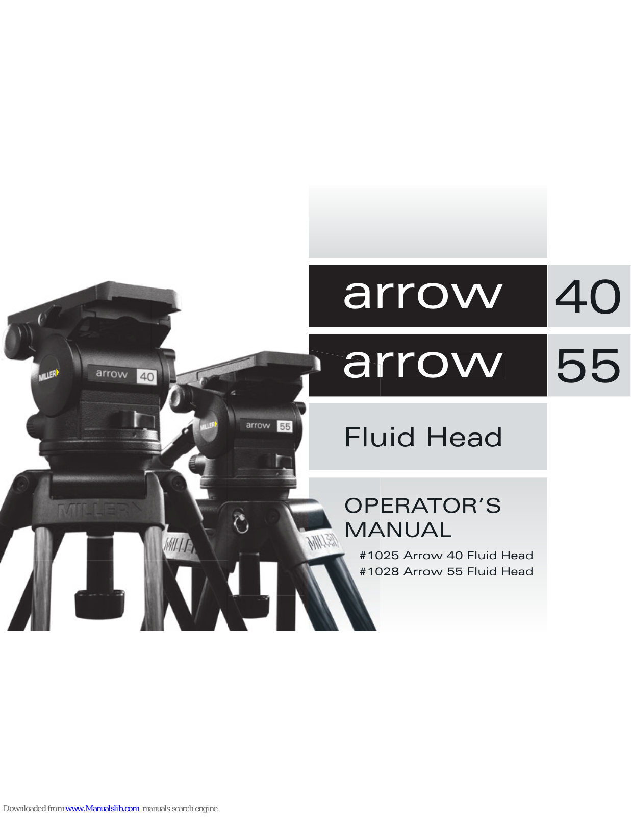 Miller arrow 40, arrow 55 Operator's Manual